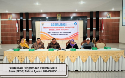 Sosialisasi Penerimaan Peserta Didik Baru (PPDB) Tahun 2024/2025