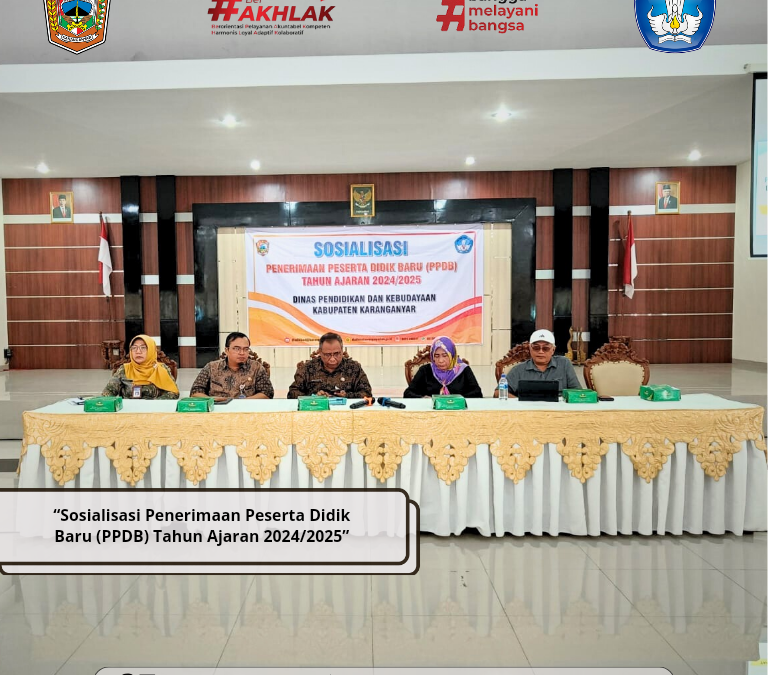 Sosialisasi Penerimaan Peserta Didik Baru (PPDB) Tahun 2024/2025