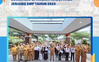 APEL PAGI DAN PENYERAHAN HADIAH LOMBA MAPSI JENJANG SMP TINGKAT KABUPATEN TAHUN 2024